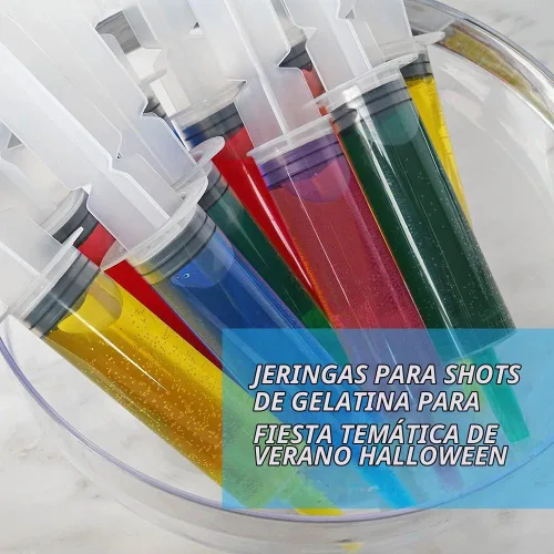 Vista 5 de Paquete de 100 jeringas con tapa de punta, jeringas de 20ml (0.68 fl oz) sin BPA