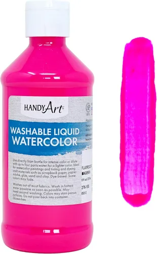 Vista 9 de Handy Art Acuarela líquida lavable de 8 onzas, azul