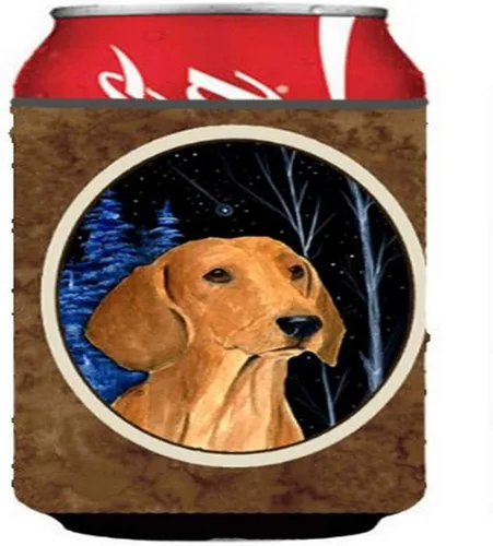 Vista 33 de Caroline's Treasures SS8447CC Starry Night English Bulldog - Enfriador para latas o botellas, lavable, funda plegable con aislamiento para bebidas