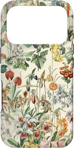 Vista 29 de Cute Flowers Vintage Botanical Flower Illustration Case for iPhone 17