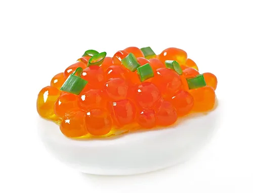 Vista 2 de Caviar de huevas de salmón de Alaska