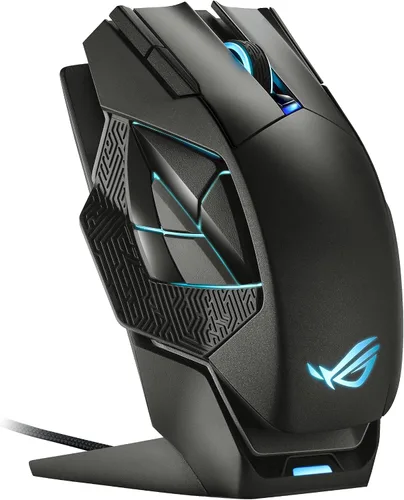 Vista 5 de ASUS ROG Strix Scope II 96 Teclado inalámbrico para juegos y ratón inalámbrico ROG Spatha X (soporte de carga magnética)