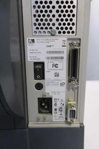 Vista 7 de ZEBRA Z4M00-2001-0000 Z4M Impresora térmica de código de barras 90-264V-AC D581468 (renovada)