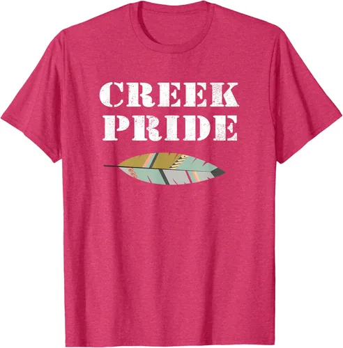 Vista 26 de Creek Native American Pride - Camiseta, Negro, S