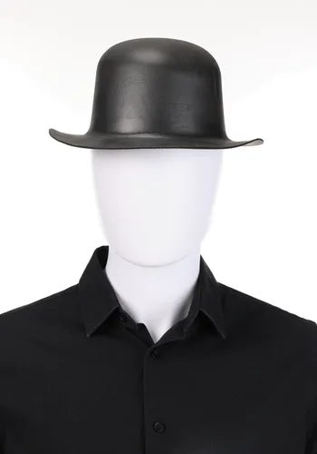 Vista 2 de Sombrero de Disfraz Derby para Adulto en Espuma EVA Negra Multicolor