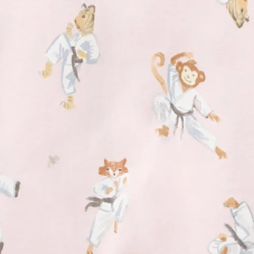 Vista 53 de Burt's Bees Baby Pijama para bebé niña, 100% algodón orgánico, pijama de una pieza, overol diagonal con cremallera, ajuste cómodo
