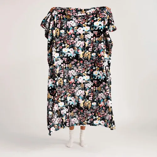 Vista 2 de Vera Bradley Manta de forro polar para mujer, manta de felpa suave para sofá, dormitorio y decoración del hogar