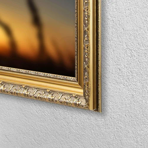 Vista 5 de Tv Guard Marco de TV bisel, compatible con Samsung The Frame TV, 32 pulgadas, oro antiguo, adecuado para televisores montados en la pared
