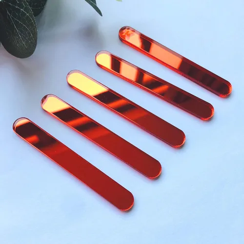 Vista 9 de 30 piezas de mini palitos acrílicos para helado de helado de caramelo y manzana (AB Rainbow)