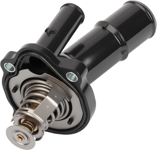 Vista 40 de Ensamble de carcasa de termostato IRONTEK con sensor 2L2Z8592AA para Ford Explorer 2002-2010, Explorer Sport Trac 2007-2010, para Mercury