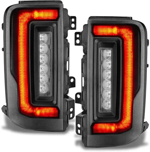 Vista 3 de Luces traseras LED de estilo empotrado ORACLE para Ford Bronco 2021-2024 Parte 5892-504-T (Lente tintada)