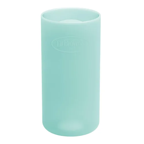 Vista 15 de Dr. Brown's Options+ Funda estrecha para botella de vidrio, 100% silicona, rosa, sin BPA, 4 onzas, paquete de 1