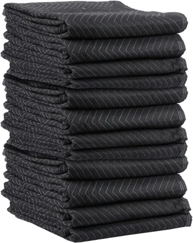 Vista 9 de US Cargo Control MBPERFORMANCE75 Performance Mover MBPERFORMANCE75 Performance Mover - Manta móvil de 75 lb/Docena, lavable a máquina de 80 x 72