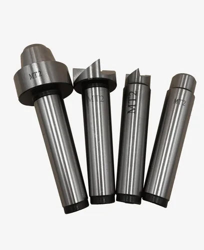 Vista 6 de MT2 Live Center Torno de madera Drive Spur Cup 4pcs Set con 2 unids puntas de repuesto extra con caja de madera de buena calidad
