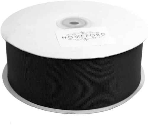 Vista 108 de Homeford Cinta de grogrén macizo, 50 yardas (1-1/2 pulgadas, oro antiguo)