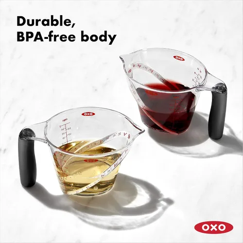 Vista 7 de OXO Good Grips - Picador de verduras + juego de tazas medidoras en ángulo de 3 piezas