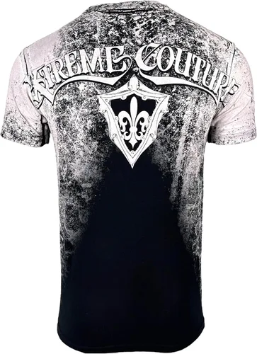 Vista 3 de Xtreme Couture by Affliction Camiseta Hombre Hector Negro