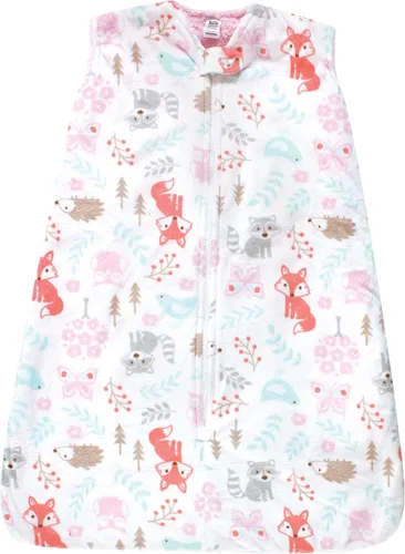 Vista 8 de Hudson Baby - Saco de dormir unisex de piel de visón para bebé con interior de sherpa, saco de dormir, cobija Hedgehog