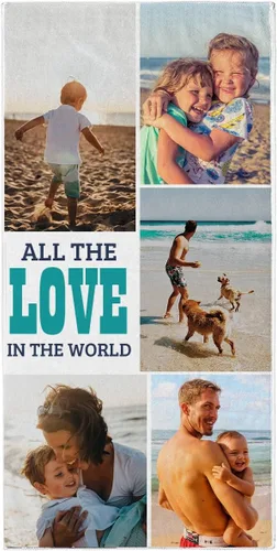 Vista 8 de Toalla de playa con foto personalizada, añade tu imagen, texto, logotipo, manta de playa personalizada para adultos, mujeres y hombres, toallas