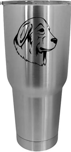Vista 527 de Cairn Terrier - Vaso grabado con temática de perro, 30 onzas