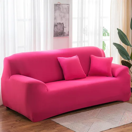 Vista 20 de Morbuy Funda súper elástica para sofá, 4 piezas de elastano, funda de sofá modular de color sólido con parte inferior elástica, protector de muebles