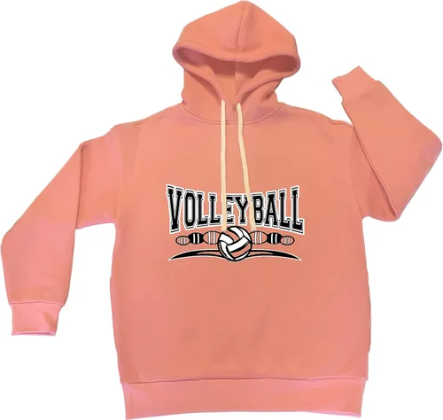 Vista 36 de Go All Out Sudadera con capucha para hombre y mujer con diseño fresco de voleibol