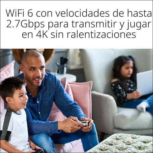 Vista 5 de NETGEAR Nighthawk Combo de Módem y Enrutador (CAX30) DOCSIS 3.1 Módem de Cable y Enrutador WiFi 6 - AX2700 2.7 Gbps - Compatible con Xfinity