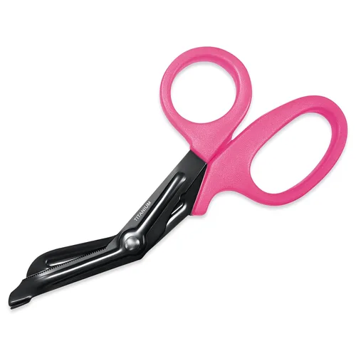 Vista 7 de Ever Ready First Aid Tijeras De Vendaje En Autoclavable Titanio Bonded 7 1/4" Bent - Olive Green