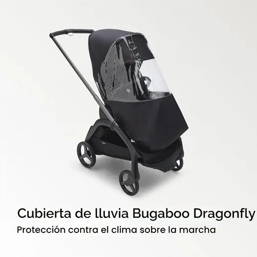 Vista 2 de Bugaboo Cubierta de lluvia de libélula para el clima de cochecito de lib