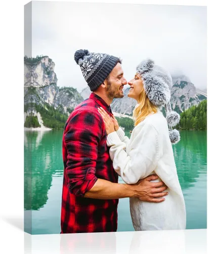 Vista 7 de GMissT Impresiones en lienzo con tus fotos – Cuadros personalizados sobre lienzo póster personalizado para decoración del hogar – Marcos flotantes