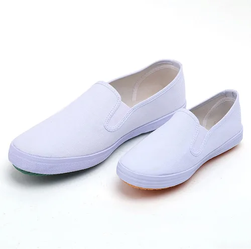 Vista 8 de Taekwondo - Zapatos deportivos de artes marciales, zapatos deportivos de boxeo Kung Fu Taichi con cordones para hombres y mujeres, adultos y niños