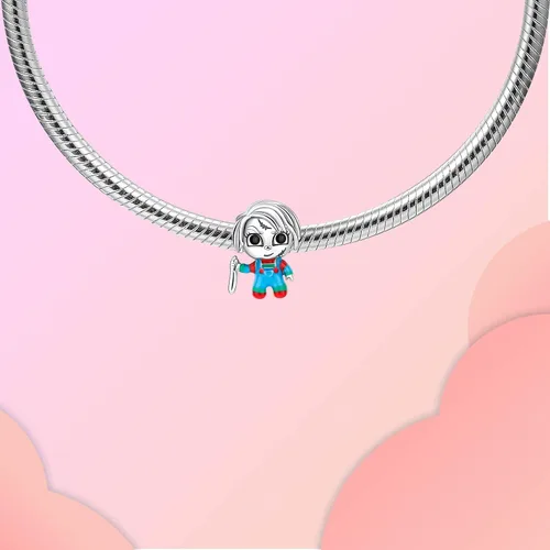 Vista 242 de LUXILLA Abalorio de plata de ley 925 para madre, hija, abuela, para familia, amor, madre, hija, abuela, para pulseras, collares, dijes, abalorios