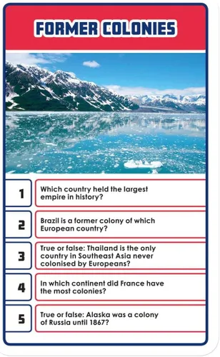 Vista 7 de Top Trumps Países y Banderas: Juegos de preguntas - Trivia - Juegos para niños para aprender - Excelentes juegos de viaje y juegos de viaje
