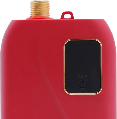Vista 8 de Calentador de agua eléctrico sin tanque, 110 V, 3000 W, portátil, a pedido, calentador de agua caliente instantáneo, mini sistema de calefacción