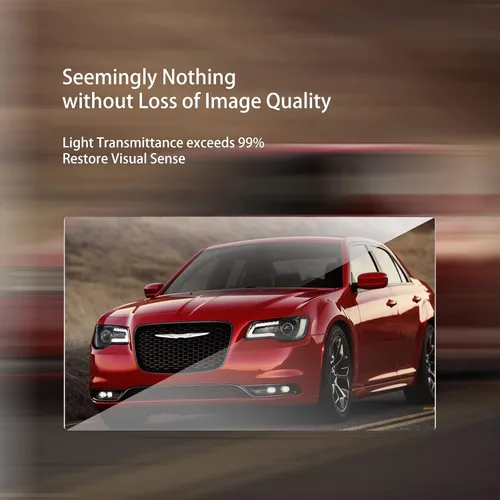 Vista 5 de Protector de pantalla de navegación para automóvil 2011-2022 2023 Chrysler 300 300S 300C Touring L SRT-8 Core 8.4 pulgadas Uconnect pantalla táctil