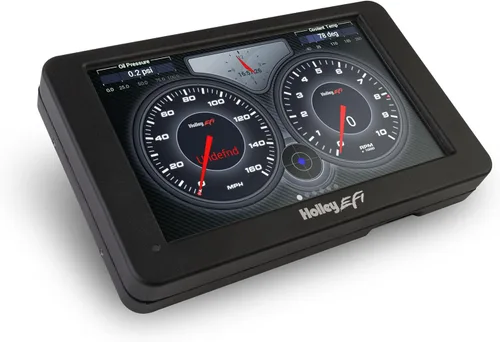Vista 4 de Holley EFI 553-106 Tablero digital electrónico - 7.5 pulgadas de ancho x 4.625 pulgadas de alto