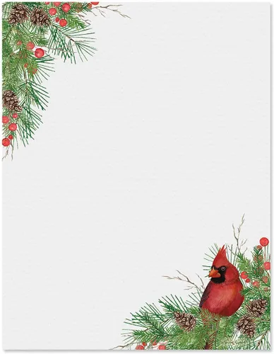 Vista 19 de Current - Papelería navideña de campanas plateadas, para cartas de Navidad o notas escritas a mano, 25 hojas, 8½ x 11 pulgadas, compatible con Bells
