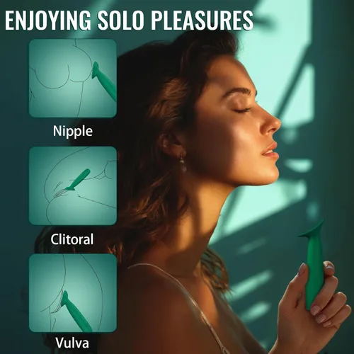 Vista 3 de Juguetes sexuales para mujeres, vibrador de varita para parejas, juguetes sexuales para hombres y mujeres, estimulador de clítoris de vulva, mini