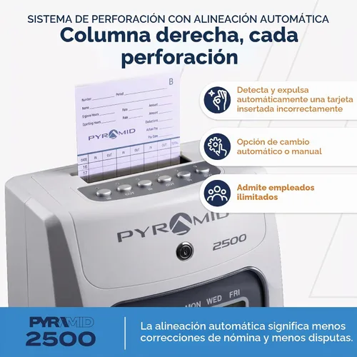 Vista 3 de Pyramid Time Systems Reloj de tiempo de alineación automática 2500, kit