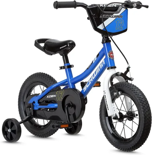 Vista 22 de Schwinn Elm y Koen Bicicleta o Bicicleta de Equilibrio, Bicicleta de 12-18 Pulgadas para Niños de 2-13 Años, Negro, Azul, Rojo, Verde Azulado, Rosa