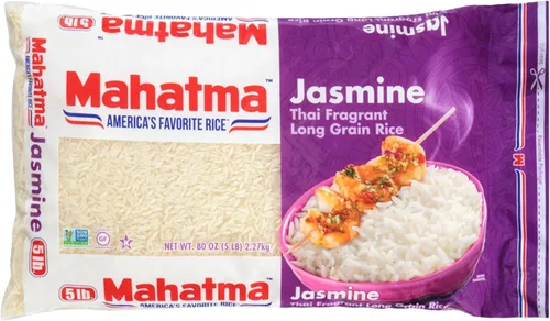 Vista 11 de Mahatma - Arroz integral orgánico Arroz aromático para estufa o microondas, rápido y fácil de cocinar, sin gluten, vegano, kosher, sin OMG, bolsa
