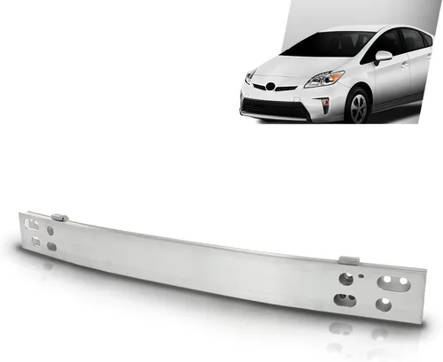 Vista 3 de G-PLUS Refuerzo de parachoques delantero con barra frontal compatible con Toyota Prius 2010-2015 5202147032 de aluminio 5202147032 Aluminio