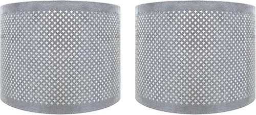 Vista 7 de Royal Designs, Inc. Do It Yourself Drum Hardback Lamp Shade with Stencil Design, UNO Drop Fitter, HB-644U-8BLK-2, Black, 8 x 8 x 8, Pack of 2 Black