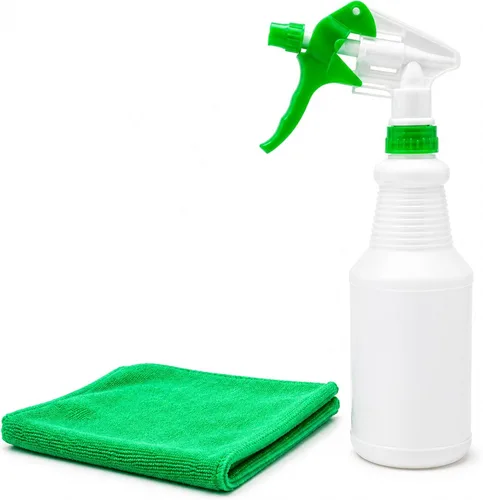 Vista 15 de Restaurantware Juego de botellas de spray surtidas de plástico de 25 onzas, paquete de 4 Surtido