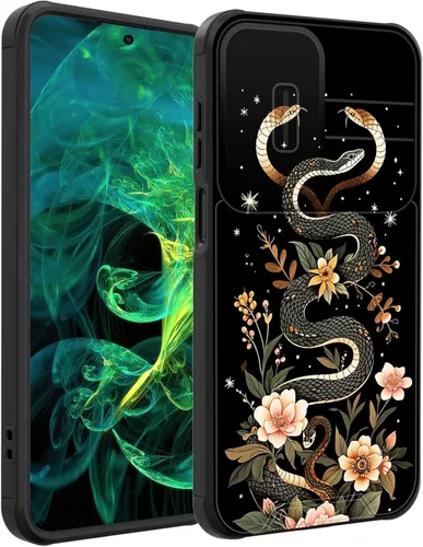 Vista 65 de Funda para Galaxy A16 5G con cubierta para cámara deslizante, resistente de doble capa, híbrida, a prueba de golpes, funda protectora resistente