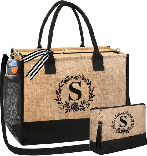 Vista 113 de BeeGreen Bolsa personalizada para mujeres, mamá, profesora, amigas, hermana, bolsas de regalo con bolsa de Comestic