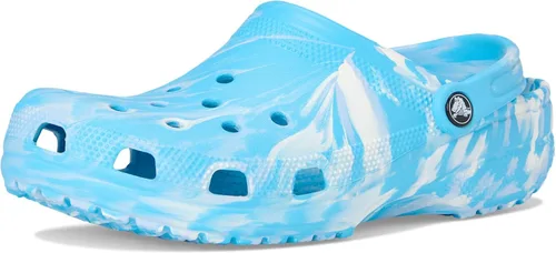 Vista 8 de Crocs Unisex-Adult Classic Marbled Tie-dye Clog Vidrio tintado/Multi