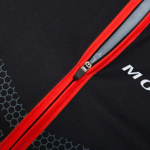 Vista 3 de MOXILYN Camisetas de ciclismo para hombre, conjunto de ropa de bicicleta para hombre, chaqueta de bicicleta de manga larga y pantalones de ciclismo