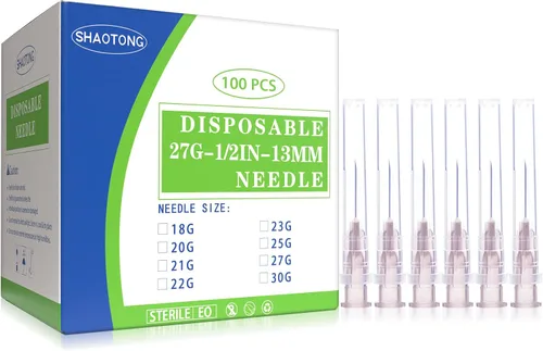 Vista 21 de SHAOTONG Accesorios Luer Lock de calibre 16 de 1.2 pulgadas, suministros de laboratorio desechables, paquete de 100 SHAOTONG - Aguja 16G de 1.2