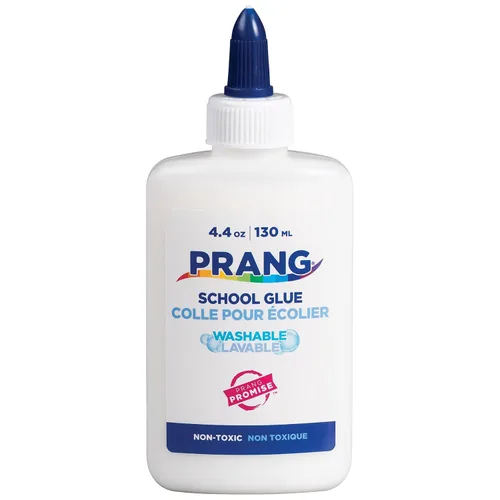 Vista 5 de Prang Pegamento escolar líquido lavable, blanco, 128 onzas, 1 unidad